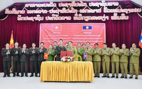 Tăng cường công tác phối hợp bảo đảm an ninh, trật tự giữa Công an Thanh Hoá - Hủa Phăn (Lào)