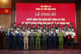 Tuyển dụng 23 cán bộ an ninh hàng không vào Công an nhân dân