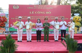 Lễ công bố thành lập Trạm Cảnh sát giao thông Phú Quốc