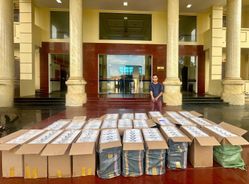 Công an tỉnh Quảng Trị phát hiện vụ vận chuyển thuốc lá Zet với số lượng lớn