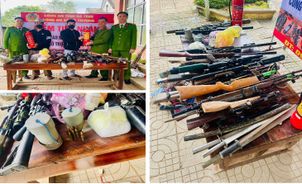 Nhiều kết quả tích cực trong công tác thu hồi vũ khí, vật liệu nổ, công cụ hỗ trợ và pháo trên địa bàn tỉnh Hà Tĩnh