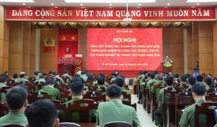 Xây dựng lực lượng Thanh tra Công an nhân dân thực sự là “then chốt của then chốt”