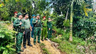 Giữ vững bình yên nơi biên giới