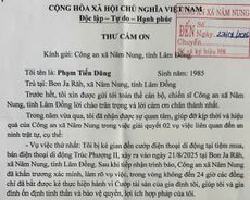 Lá thư nhỏ – tình cảm lớn 