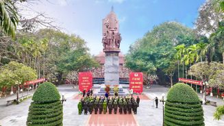 Đảng ủy Công an Trung ương, Bộ Công an dâng hương tại Khu Di tích lịch sử Nha Công an Trung ương