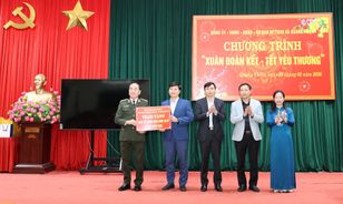 Ý nghĩa chương trình “Xuân đoàn kết - Tết yêu thương” tại xã Quang Thiện, tỉnh Ninh Bình