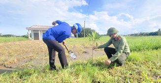 Công an xã Thạnh Hải, tỉnh Vĩnh Long quyết tâm thực hiện thắng lợi phong trào thi đua “Ba nhất”