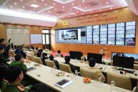 Công an tỉnh Phú Thọ khánh thành Trung tâm camera giám sát an ninh, trật tự và xử lý vi phạm giao thông