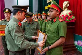 Công an tỉnh Đắk Lắk tổ chức Lễ xuất ngũ cho 542 chiến sĩ nghĩa vụ 