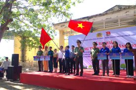 Tuổi trẻ Công an tỉnh Khánh Hòa ra quân Tháng Thanh niên năm 2026