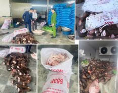 Thanh Hóa: Phát hiện, thu giữ gần 6 tấn thực phẩm không rõ nguồn gốc