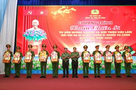 Công an tỉnh Cà Mau phát triển toàn diện chiến sĩ nghĩa vụ trước xuất ngũ