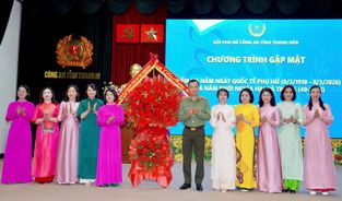 Tôn vinh truyền thống, bồi đắp bản lĩnh, lan tỏa nét đẹp phụ nữ Công an Thanh Hóa