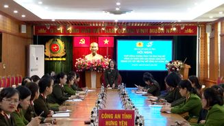 Nữ Thiếu tá bản lĩnh, tận tâm, nhiệt huyết với công tác Hội