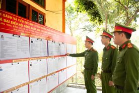Hà Tĩnh: Đảm bảo an ninh, trật tự, góp phần để Ngày hội của toàn dân diễn ra an toàn, dân chủ và tốt đẹp