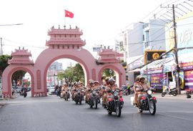 Công an tỉnh An Giang ra quân bảo đảm an ninh, trật tự bầu cử đại biểu Quốc hội và Hội đồng nhân dân các cấp