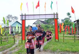 Công an xã vùng cao Gia Lai bảo tuyệt đối an ninh công tác bầu cử sớm trên đỉnh O2