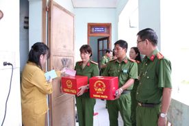 Hơn 900 người bị tạm giữ, tạm giam ở 02 Trại tạm giam Công an tỉnh An Giang thực hiện quyền bầu cử
