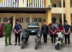 Hà Nội: Công an xã Đan Phượng xử lý nhóm thanh thiếu niên đi xe tốc độ cao, gây rối trật tự công cộng