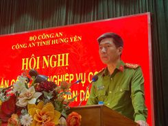 Hưng Yên: Tập huấn các quy định mới về công tác nghiệp vụ cơ bản của lực lượng Cảnh sát nhân dân