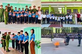 Nhiệt huyết tuổi trẻ Công an tỉnh Cà Mau xung kích vì cộng đồng trong Tháng Thanh niên