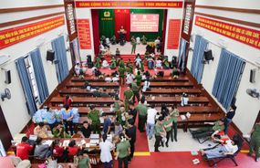 Hơn 700 cán bộ, chiến sĩ Công an Khánh Hòa tham gia hiến máu tình nguyện