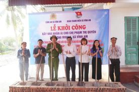 Hải Phòng: Công an xã Vĩnh Am tổ chức quyên góp hơn 200 triệu đồng xây dựng “Nhà nhân ái” cho 3 mẹ con neo đơn