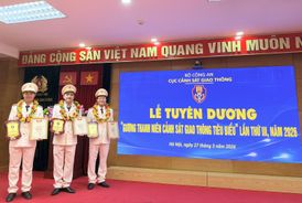 Cà Mau: Gương thanh niên Cảnh sát giao thông tiêu biểu toàn quốc năm 2026