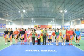 Công an Lạng Sơn tổ chức thành công Giải Pickleball chào mừng 80 năm Ngày truyền thống 05 lực lượng