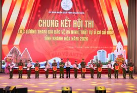 Ấn tượng chung kết hội thi lực lượng an ninh trật tự cơ sở giỏi tỉnh Khánh Hoà năm 2026