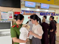 Quảng Ninh: Công an phường Móng Cái 2 kịp thời hỗ trợ, chăm sóc trẻ sơ sinh bị bỏ rơi