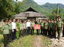 Cụm thi đua số 2, Bộ Công an tổ chức hoạt động sinh hoạt chính trị, dân vận tại tỉnh Tuyên Quang