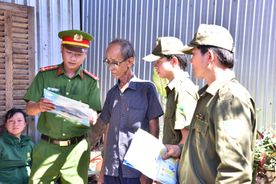 Điểm tựa vững chắc trong công tác bảo đảm an ninh, trật tự tại cơ sở.