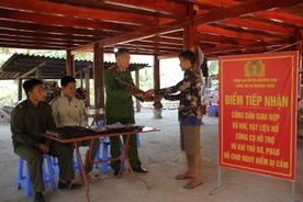 Lan tỏa mô hình xã điểm trong thu hồi vũ khí, vật liệu nổ, công cụ hỗ trợ