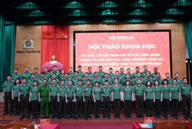 Hội thảo khoa học về chuyển đổi số cải cách hành chính trong Công an nhân dân