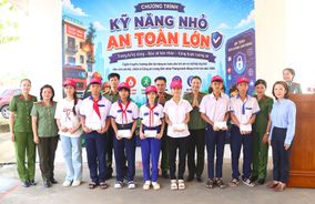 Công an tỉnh Cà Mau lan tỏa yêu thương, chung tay bảo vệ trẻ em từ những hành động thiết thực