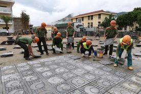 Ra quân thực hiện “Chiến dịch cao điểm 100 ngày đêm”  hỗ trợ xây dựng các trường học vùng biên