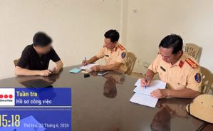 Thanh Hóa: Xử lý tài xế dùng băng dán che biển số xe để tránh phạt nguội