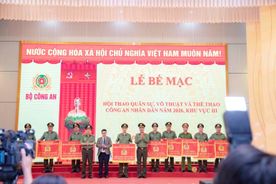 Dấu ấn đậm nét tại Hội thao Quân sự, võ thuật và thể thao CAND - Khu vực III