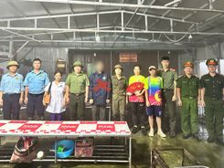 Công an xã Tây Yên Tử, tỉnh Bắc Ninh kịp thời cứu hộ thành công 01 nam du khách bị kiệt sức trong rừng