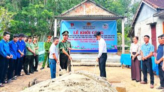 Quảng Trị: Khởi công sửa nhà cho cựu thanh niên xung phong