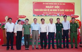 Ngày hội toàn dân bảo vệ an ninh Tổ quốc năm 2026 tại Xã Ba Sao, tỉnh Đồng Tháp