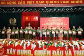 Công an tỉnh Hưng Yên gặp mặt cán bộ, chiến sĩ là thương binh, thân nhân liệt sĩ