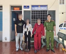 Công an xã kịp thời hỗ trợ tìm kiếm, đưa người bệnh trở về an toàn với gia đình