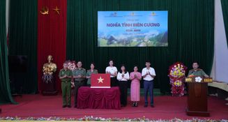 Nhiều hoạt động ý nghĩa tại chương trình "Nghĩa tình biên cương" xã Quốc Khánh, tỉnh Lạng Sơn