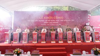 Lãnh đạo Bộ Công an công tác tại tỉnh Cao Bằng