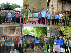 Những tấm lòng người chiến sĩ Công an tỉnh Cao Bằng dựng xây "Nhà Ba Nhất - Mái ấm biên cương"