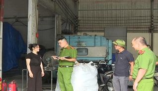 Công an Hưng Yên cảnh báo nguy cơ xảy ra cháy, nổ và vi phạm pháp luật về phòng cháy, chữa cháy tại các làng nghề