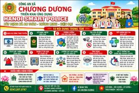 Hà Nội: Công an xã Đa Phúc, Chương Dương chủ động triển khai Hanoi Smart Police, thúc đẩy chuyển đổi số từ cơ sở
