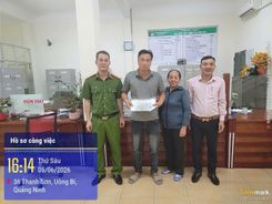 Công an thành phố Quảng Ninh đồng hành cùng người sau cai nghiện trên hành trình làm lại cuộc đời